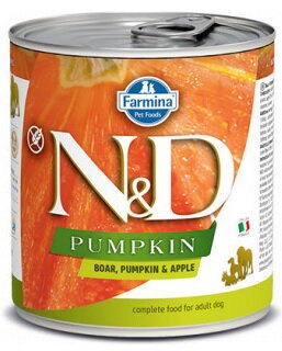 N&D DOG PUMPKIN Adult Boar & Apple 285g