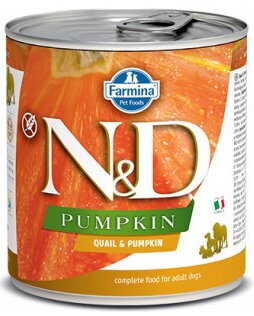 N&D DOG PUMPKIN Adult Quail & Pumpkin 285g