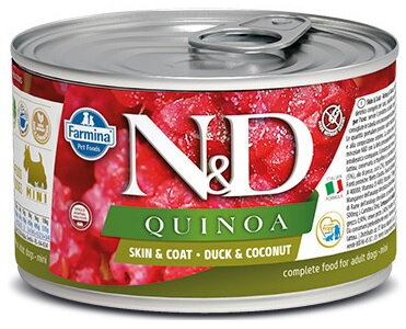 N&D DOG QUINOA Duck & Coconut Mini 140g