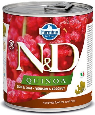 N&D DOG QUINOA Venison & Coconut 285g