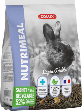 Krmivo pro králíky Adult NUTRIMEAL mix Zolux