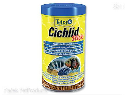 Krmivo akv.rybky Tetra Cichlid Sticks 500ml