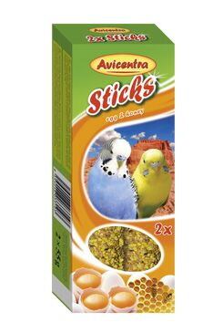 Avicentra tyčinky andulka - vejce+med 2ks