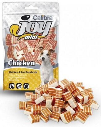 Calibra Joy Dog Mini Chicken & Cod Sandwich 70g