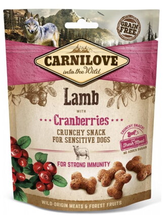 Carnilove Dog Crunchy Snack Lamb&Cranberries 200g