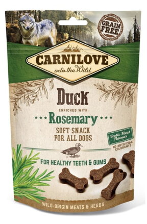 Carnilove Dog Semi Moist Snack Duck&Rosemary 200g