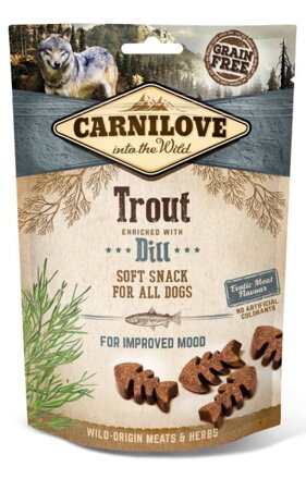 Carnilove Dog Semi Moist Snack Trout&Dill 200g