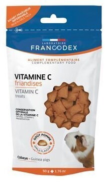 Francodex Pochoutka Vitamin C morče 50g