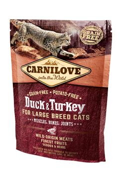 Carnilove Cat LB Duck&Turkey Muscles, Bones, Joints