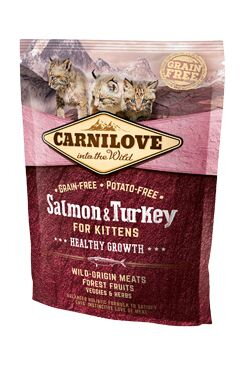 Carnilove Cat Salmon & Turkey for Kittens HG 