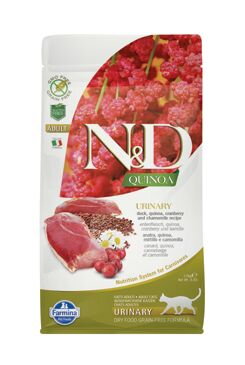 N&D GF Quinoa CAT Urinary Duck & Cranberry 