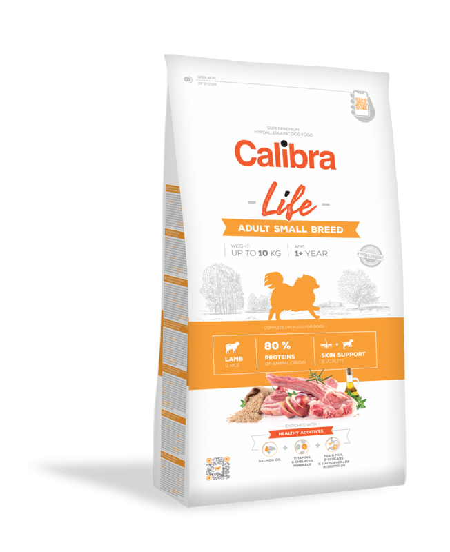 Calibra Dog Life Adult Small Breed – lamb