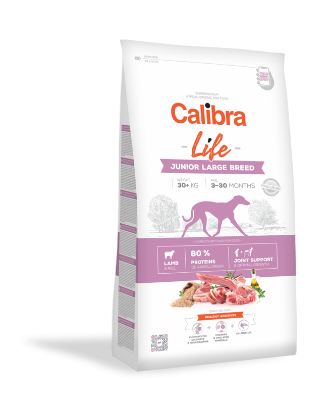 Calibra Dog Life Junior Large Breed – lamb