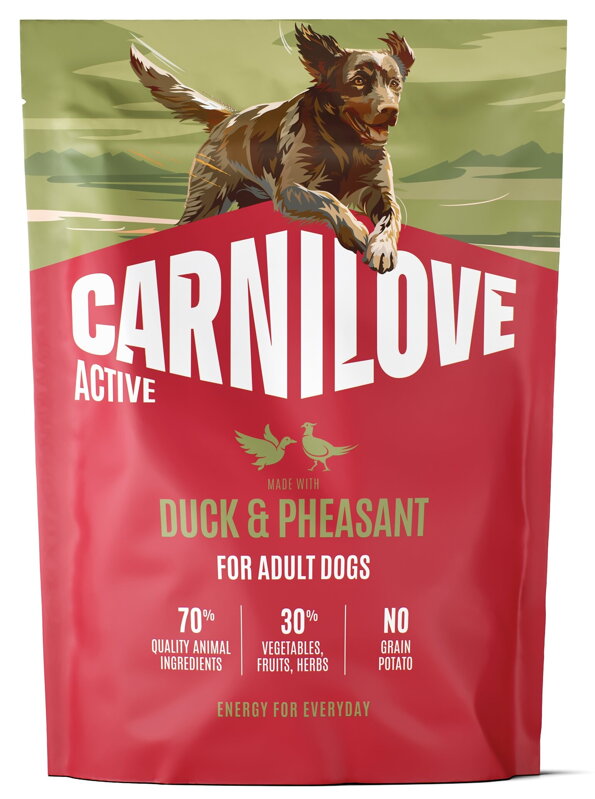 Carnilove Dog Active Dry Duck&Pheasant Adult AB