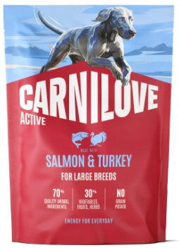 Carnilove Dog Active Dry Salmon&Turkey Adult LB