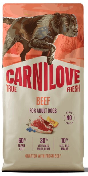 Carnilove Dog True Fresh Dry Beef Adult AllBreeds