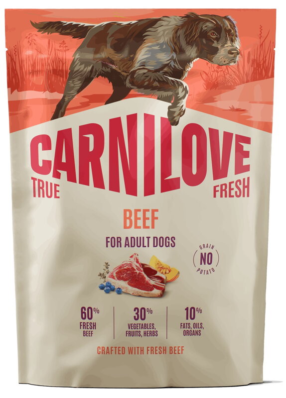 Carnilove Dog True Fresh Dry Beef Adult AllBreeds