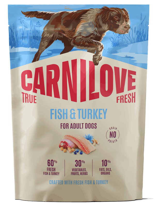 Carnilove Dog True Fresh Dry Fish&Turkey Adult AB