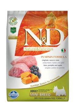 N&D Pumpkin DOG Adult Mini Boar & Apple N&D Pumpkin DOG Adult Mini Boar & Apple