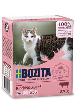 Bozita Cat kousky v omáčce hovězí TP 370g