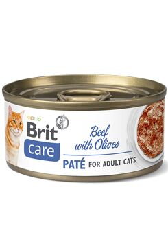 Brit Care Cat konz Paté Beef&Olives 70g