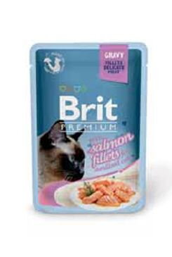 Brit Premium Cat D Fillets in Gravy for Sterilised Brit Premium Cat D Fillets in Gravy for Sterilised