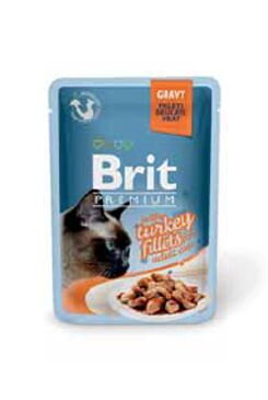 Brit Premium Cat D Fillets in Gravy With Turkey