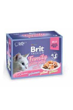 Brit Premium Cat D Fillets in Jelly Family Plate