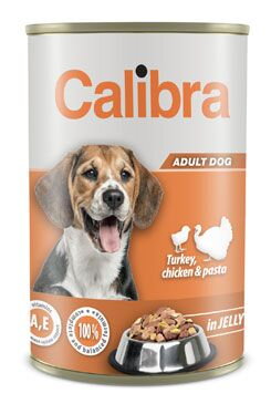 Calibra Dog konz.Turk,chick&pasta in jelly 1240g