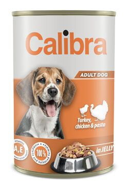 Calibra Dog konz.Turk,chick&pasta in jelly 1240g Calibra Dog konz.Turk,chick&pasta in jelly 1240g