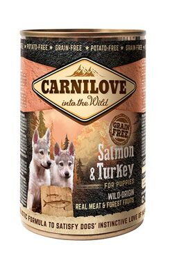Carnilove Wild konz Meat Salmon & Turkey Puppies