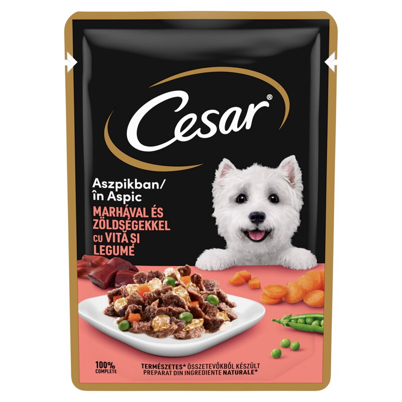 Cesar kapsička hovězí se zeleninou 100g