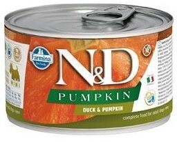 N&D DOG PUMPKIN Adult Duck & Pumpkin Mini 140g N&D DOG PUMPKIN Adult Duck & Pumpkin Mini 140g