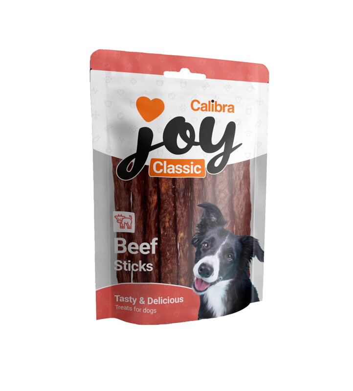 Calibra Joy Dog Classic Beef Sticks 250g NEW Calibra Joy Dog Classic Beef Sticks 250g NEW