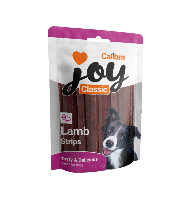Calibra Joy Dog Classic Lamb Strips 250g NEW