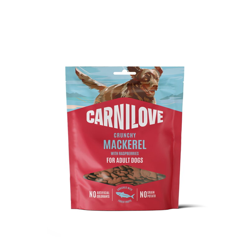 Carnilove Dog Crunchy Snack Mackerel+Raspberries 200g
