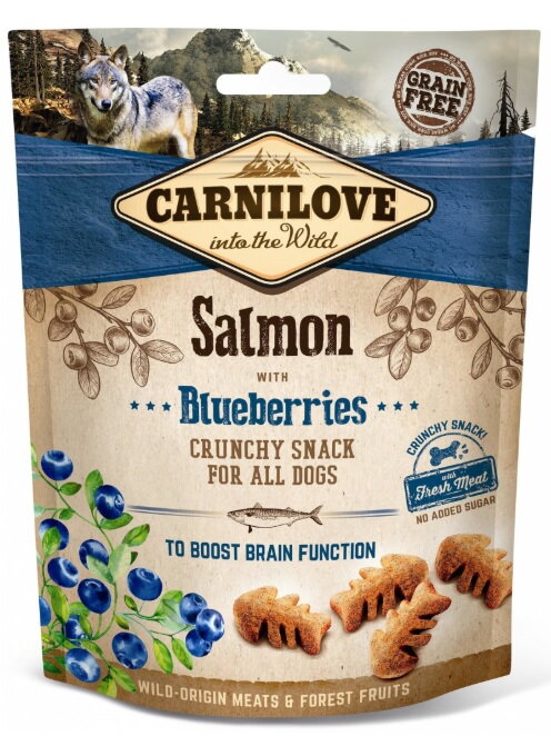 Carnilove Dog Crunchy Snack Salmon&Blueberries 200g