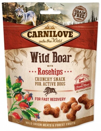 Carnilove Dog Crunchy Snack Wild Boar&Rosehips 200g