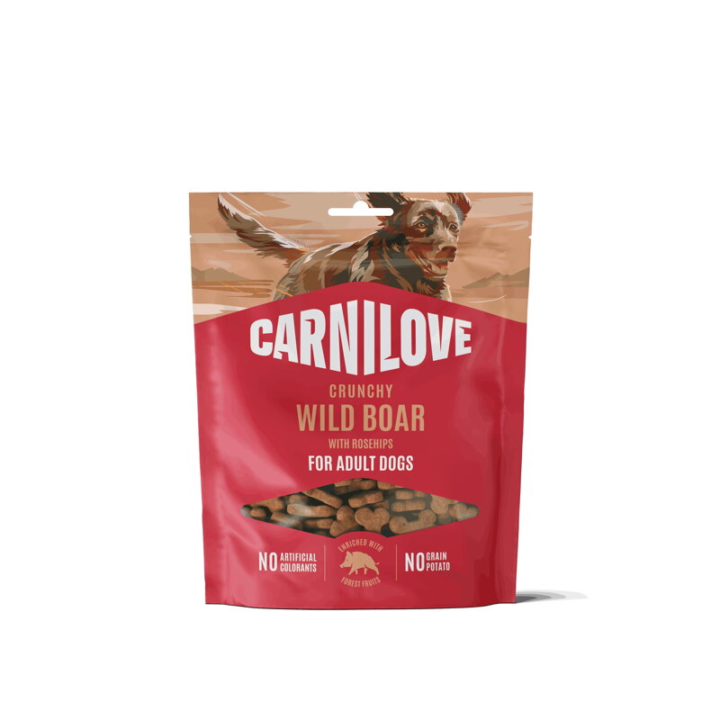 Carnilove Dog Crunchy Snack Wild Boar+Rosehips 200g