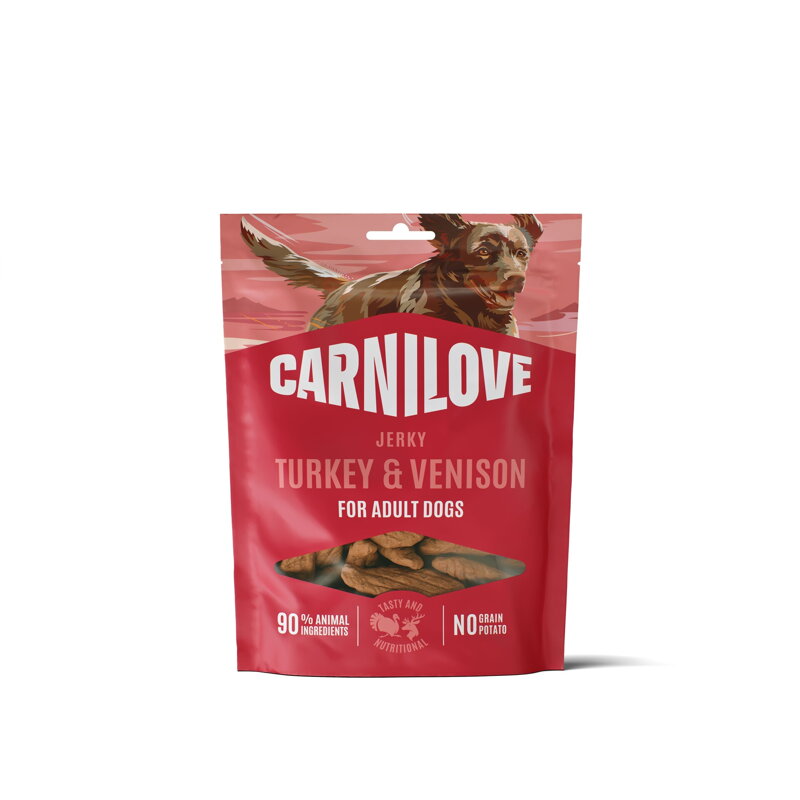 Carnilove Dog Jerky Turkey&Venison 100g