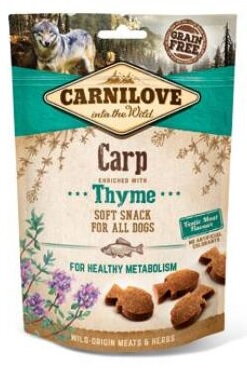 Carnilove Dog Semi Moist Snack Carp&Thyme 200g