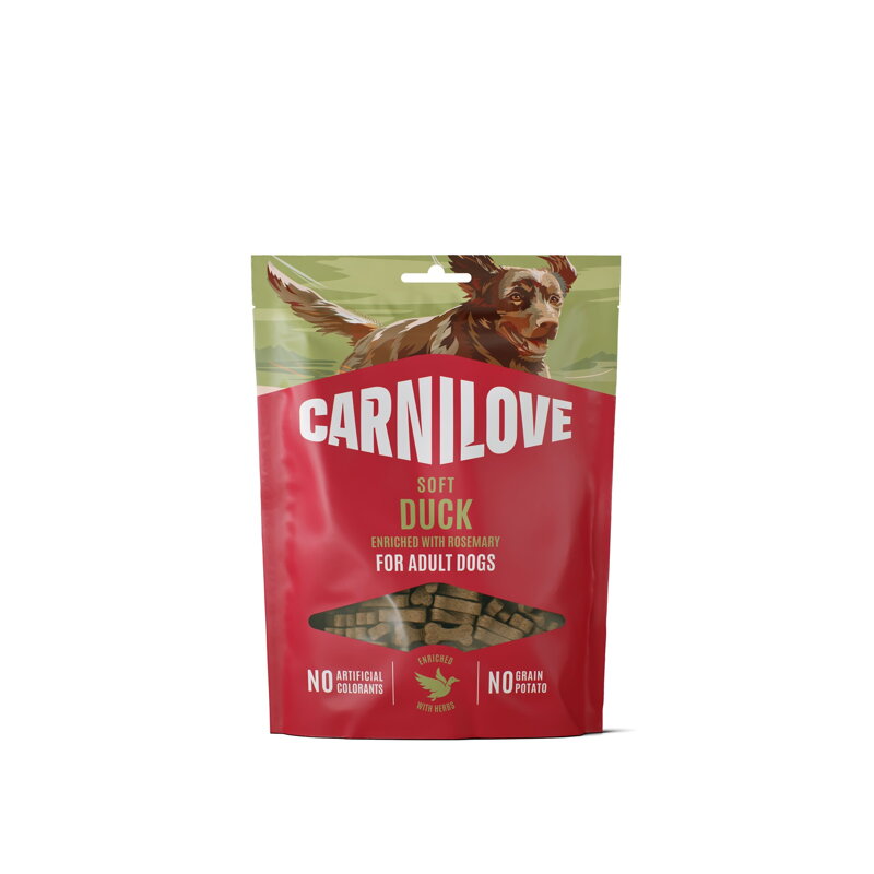 Carnilove Dog Soft Snack Duck+Rosemary 200g