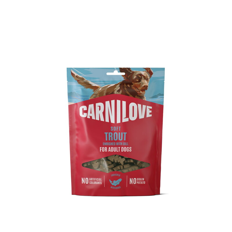 Carnilove Dog Soft Snack Trout+Dill 200g