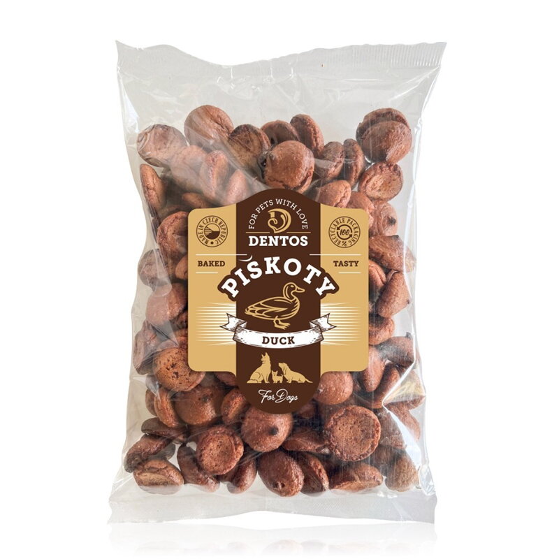 Dafiko dentos piškoty s kachním masem 150g
