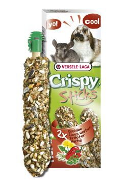 VL Crispy Sticks pro králíky/činčily Bylinky 110g VL Crispy Sticks pro králíky/činčily Bylinky 110g