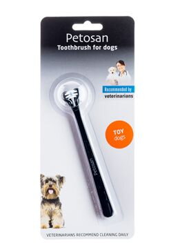 Petosan zubní kartáček dvouhlavý pro psy Toy Dog Petosan zubní kartáček dvouhlavý pro psy Toy Dog