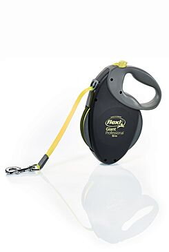 Vodítko FLEXI Giant Professional L 10m/50kg Pásek neon